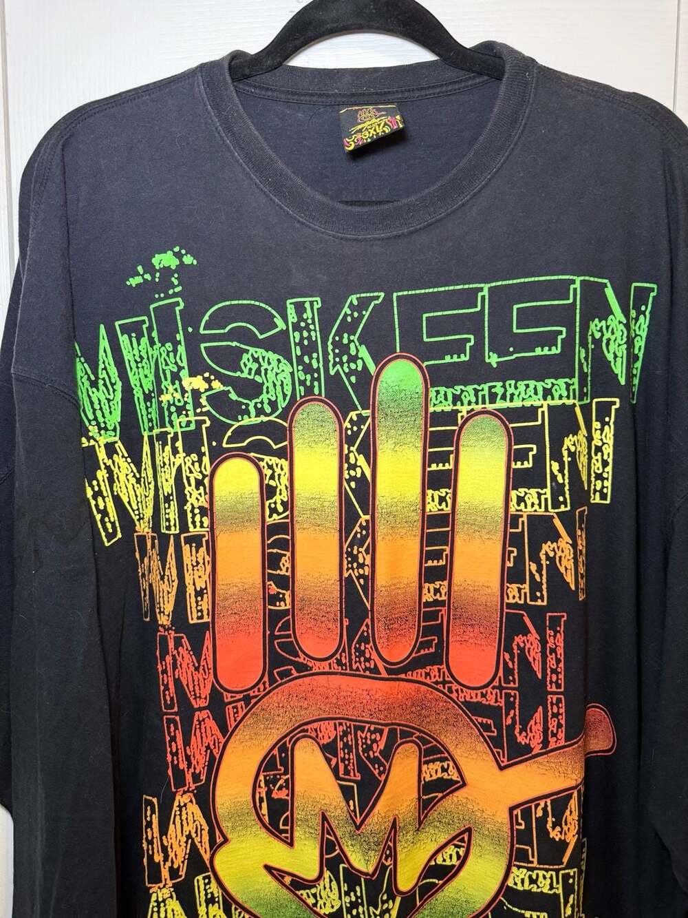 Miskeen Originals Long Sleeve T-Shirt Size 3XL Black Graphic